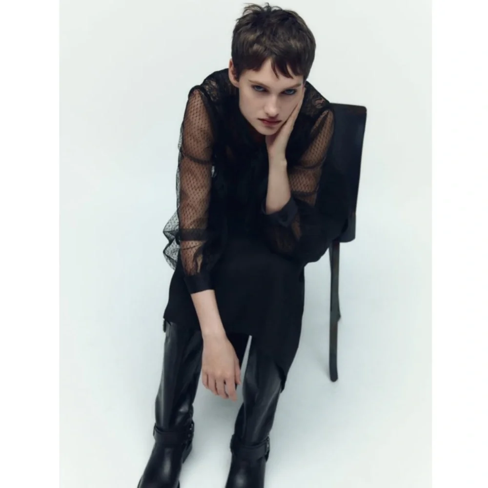Zara Lace Shirt - Picture 6 of 6